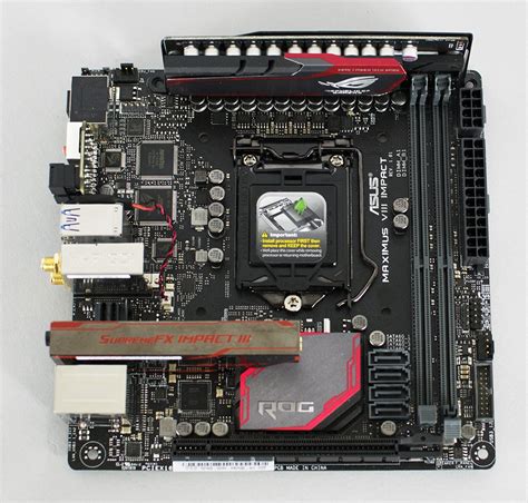 Asus Z Maximus Viii Impact Itx Motherboard Review Play R