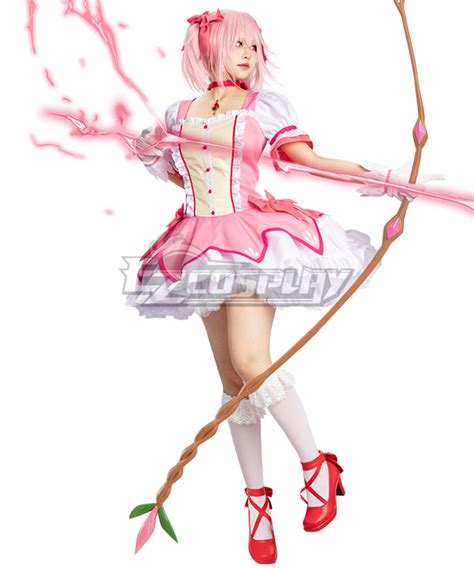 Puella Magi Madoka Magica Madoka Kaname Cosplay Costume Premium Edition