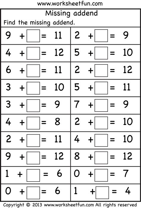 Math For 1st Graders Addition