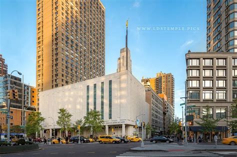 Manhattan Temple Golden Hour - LDS Temple Pictures | Lds temple ...