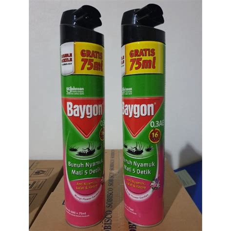 Jual Baygon Aerosol Ml Ml Spray Semprot Obat Anti Nyamuk