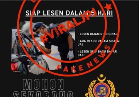 JPJ Kesan Laman Instagram Tawar Lesen Terbang Kosmo Digital