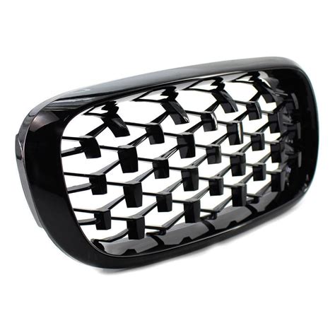 Nieren Kühlergrill Diamant Frontgrill Glanz Schwarz Für BMW X5 F15 2013