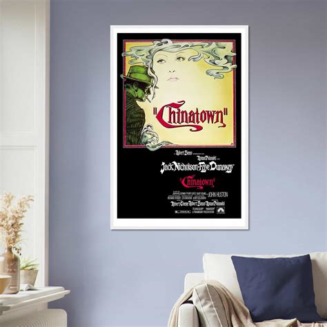 Chinatown (1974) Movie Poster, Chinatown Classic Vintage Movie Poster