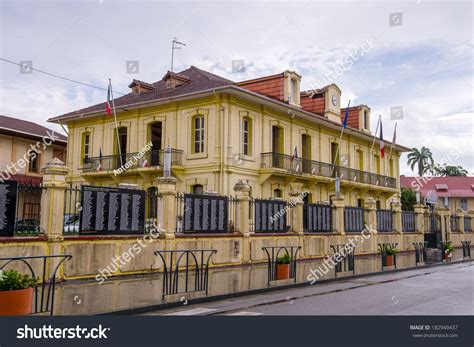 Cayenne, French Guiana - Nov 9, 2013: City Hall In Cayenne, French ...