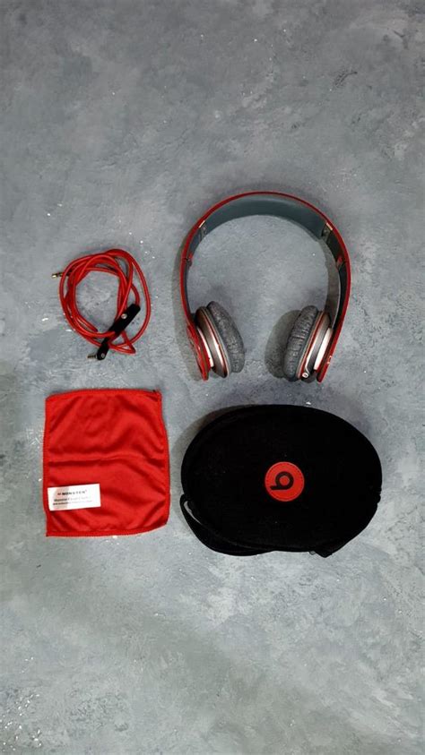 Beats By Dr Dre Solo Hd Special Edition Red Elektronik Audio Di