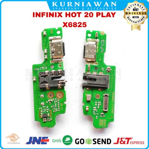 Jual Konektor Charger Infinix Hot Play Hot Play X X Pcb Board Usb Papan Con Cas