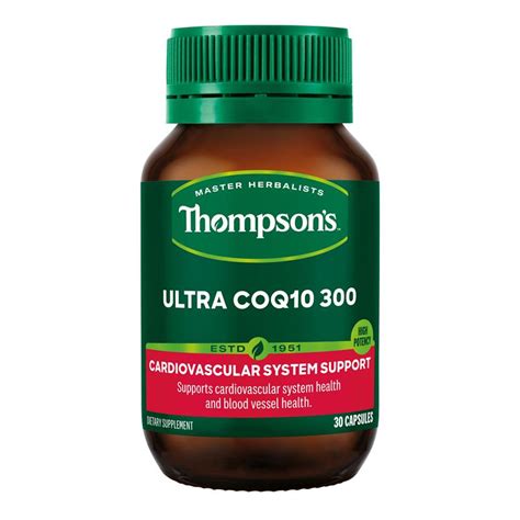 Buy Thompson S Ultra Coq10 300mg 30 Capsules Online At Chemist Warehouse®