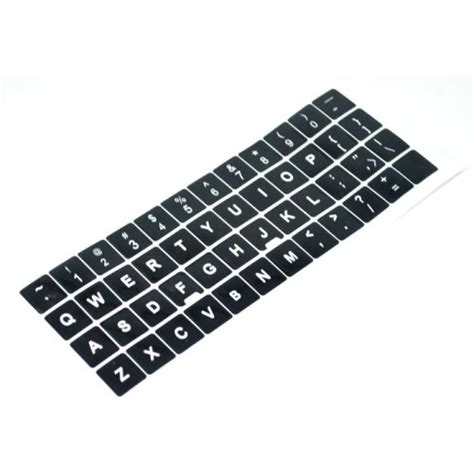 Jual Sticker Keyboard English Qwerty Angka Komputer Laptop Pc Tempel