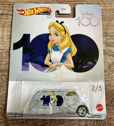 Hot Wheels Premium Disney Alice In Wonderland Deco Delivery Riders