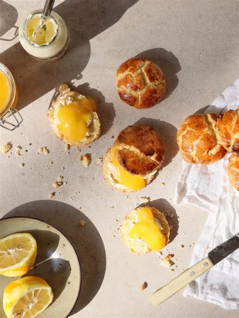 Citroen Scones Met Clotted Cream Glutenvrij Recept