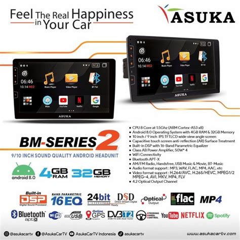 Jual Head Unit Android 9 Inch Asuka BM Series 209 Digital Sound