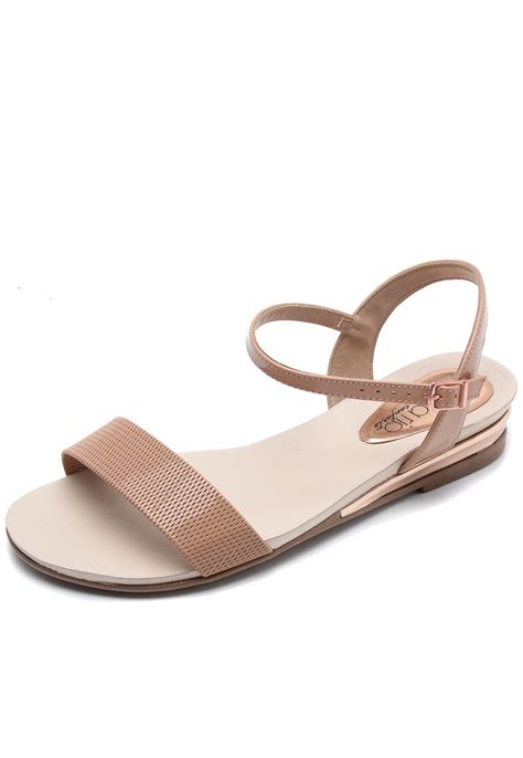 Sand Lia Rasteira Beira Rio Tiras Nude Compre Agora Dafiti Brasil