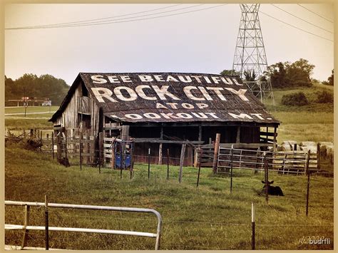 "see rock city !" by budrfli | Redbubble