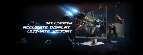 MSI Optix MAG275R Esport Gaming monitor, 27", IPS, 144Hz, 1 ms, Full HD ...