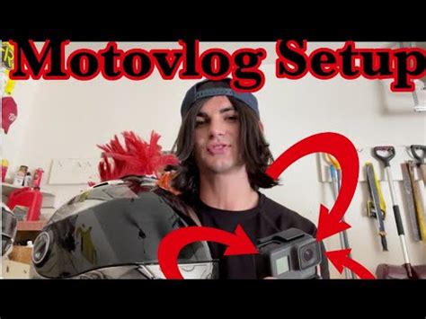 How To Motovlog Helmet Setup GoPro YouTube