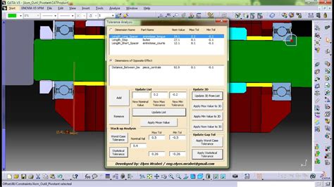 Macro For Tolerance Analysis In Catia V5 Youtube