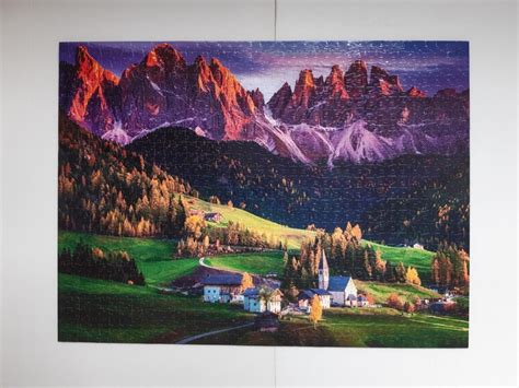 Pre Owned Buffalo Games Dolomites Italy Piece Jigsaw Puzzle