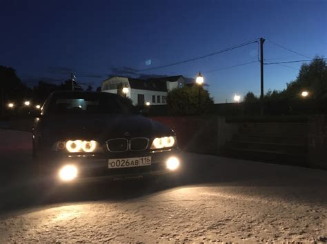 Сквозь туман… Лампы в противотуманные фары BMW e39. — BMW 5 series (E39 ...