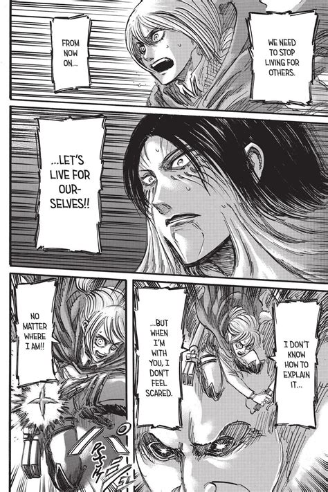 ymir  historia christa manga panel ymir attack  titan attack