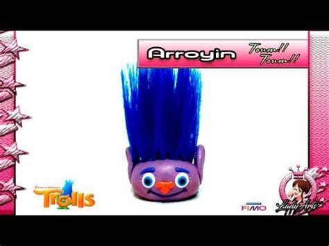 Trolls Arroyin Polymer Clay Tutorial Youtube Polymer Clay