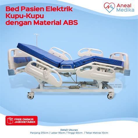 Jual Bed Pasien Elektrik Kupu Kupu Ranjang Pasien ICU Tempat Tidur