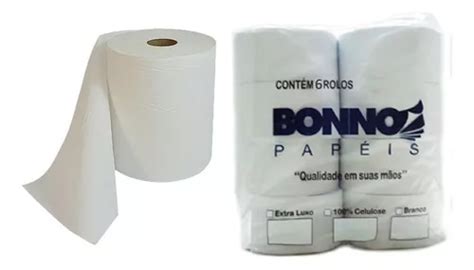 Bobinas Papel Toalha Celulose Unds Bono Bobina Bonina En