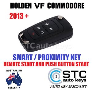 HOLDEN VF COMMODORE REMOTE SMART PROXIMITY PUSH START KEY LESS 2013