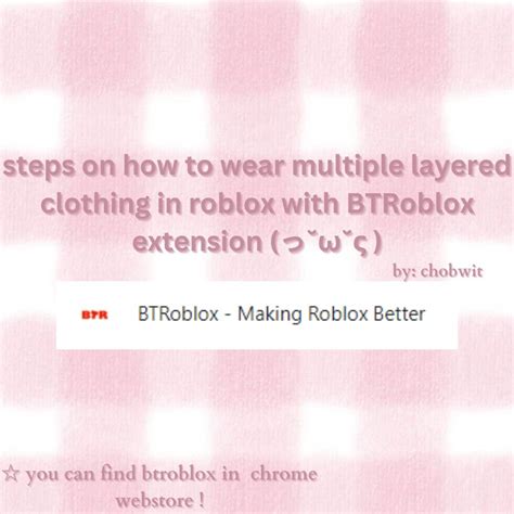 How To Wear Multiple Layered Clothing In Roblox With Btroblox