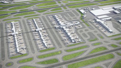 Hartsfield-Jackson Atlanta International Airport - ATL 3D Model $299