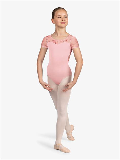 Girls Remi Mesh Back Leotard Bloch Cl5232