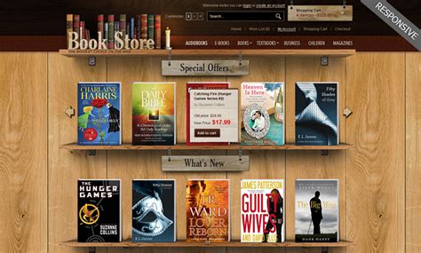 Book Store 20 Opencart Template Id 300111896 From Bootstrap