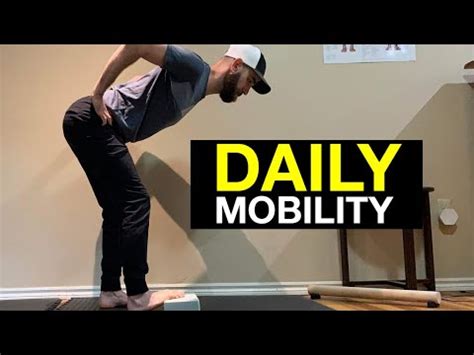 Daily Mobility Follow Along Routine Minutes Members Only Youtube