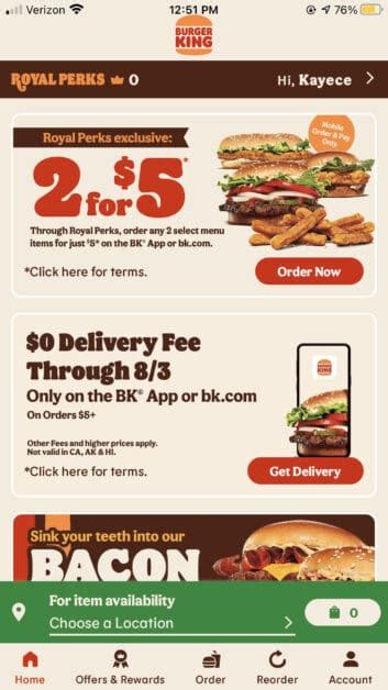 How To Get Burger King Coupons And Order Online With The Bk App