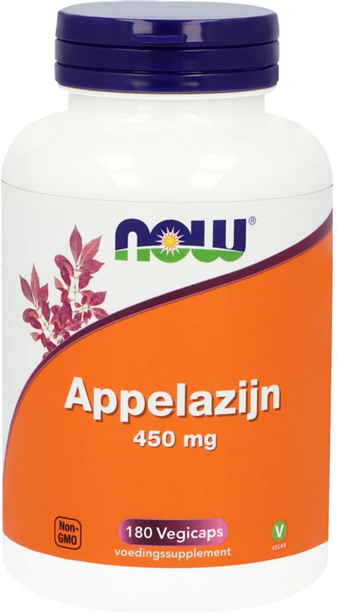 Appelazijn 450 Mg 180 Capsules Now Nova Vitae