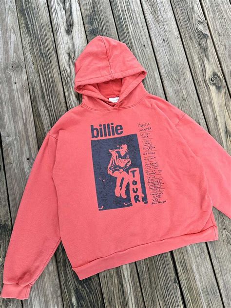 Streetwear Billie Eilish Happier Than Ever Tour Hoo… Gem