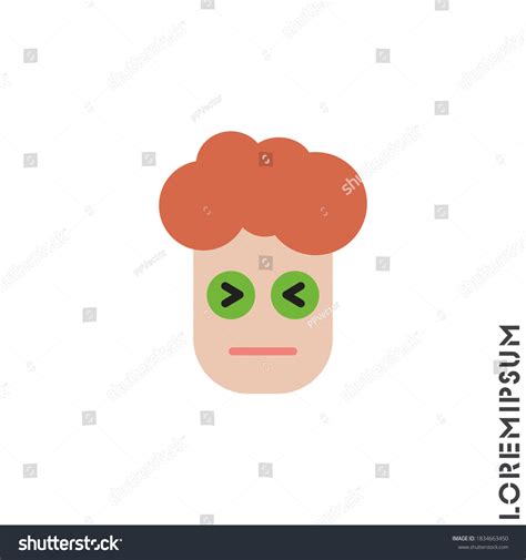 Angry Face Emoji Boy Man Icon Stock Vector (Royalty Free) 1834663450 ...