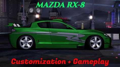 Nfs Carbon Mazda Rx Customization And Gameplay Youtube