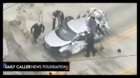 Police Chase Leads To A Horrific Crash Youtube