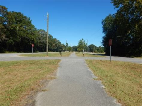 Blackwater Heritage State Trail, FL Panhandle Biking, E-Z Map.