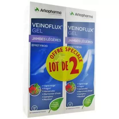 Arkopharma Veinoflux Gel Effet Froid 2 X 150ml