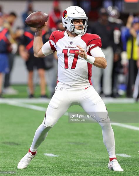 David Blough Of The Arizona Cardinals Against The Atlanta Falcons At