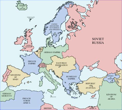 Map of Europe 1938 (Rumelia Universe) by xpnck on DeviantArt