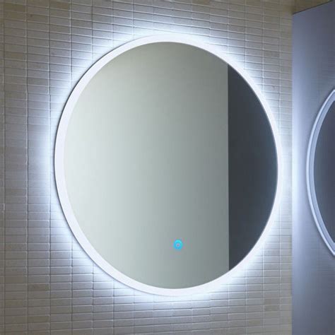 The Lunar Led Mirror Has A Unique Touch Sensor Switch To Easily