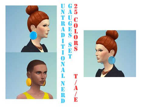 untraditionalNerd CC Links :3 | Sims 4 Studio