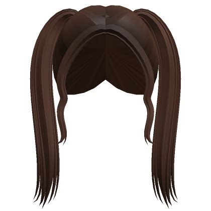 Y K Popstar Cute Ponytail In Brown Roblox Item Rolimon S