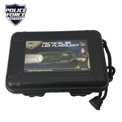 Police Force Tactical Q5 LED Flashlight - Gear Up Surplus