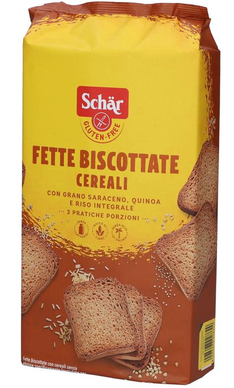 Fette Biscottate Integrali Senza Glutine Schär Schaer Farmacie