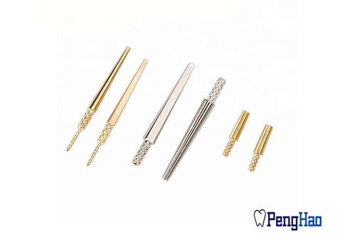 22195mm 20195mm Dental Laboratory Impression Pins Dental Brass