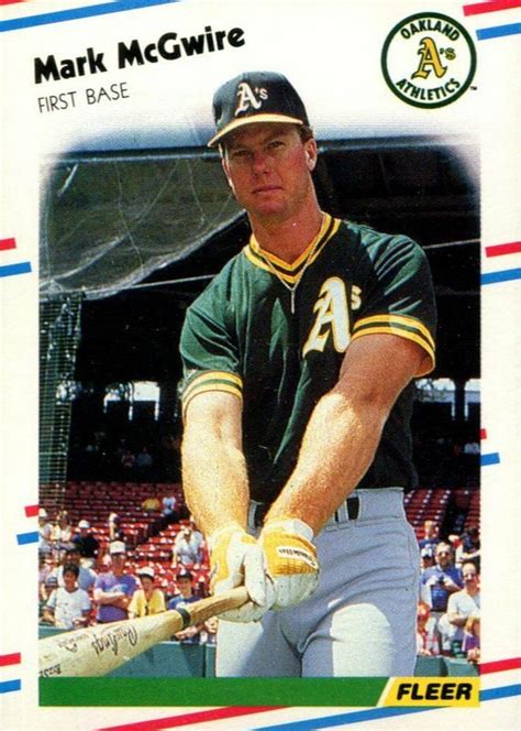 Mark McGwire 1988 Fleer 286 Base Price Guide Sports Card Investor